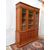 LIBRERIA A TRE PORTE IN ROVERE EPOCA 800 RESTAURATA  cm L192xP51xH252