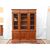 LIBRERIA A TRE PORTE IN ROVERE EPOCA 800 RESTAURATA  cm L192xP51xH252