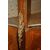 Vetrina francese 1800 stile Luigi XV Vernis Martin con ricchi intarsi e bronzi