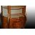 Vetrina francese 1800 stile Luigi XV Vernis Martin con ricchi intarsi e bronzi