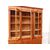 LIBRERIA A TRE PORTE IN ROVERE EPOCA 800 RESTAURATA  cm L192xP51xH252