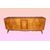 Credenza italiana stile Decò in betulla della prima metà del 1900