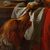 Carstian Luyckx (1627-1675 circa), Natura morta con pappagallo, scimmia e personaggio dietro la finestra