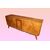 Credenza italiana stile Decò in betulla della prima metà del 1900