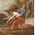 Pittore italiano (XVII-XVIII secolo) - Paesaggio fluviale con pescatori. 