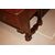 Antica grande scrivania francese del 1800 con piano in pelle stile Direttorio in mogano