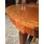 Tavolo ovale allungabile francese di inizio 1900 stile Luigi XVI in legno di ciliegio e olmo 