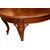 Tavolo ovalino allungabile del 1800 stile Biedermeier in legno di mogano
