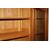 Grande libreria francese 4 porte di inizio 1900 in legno di noce