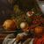 Carstian Luyckx (1627-1675 circa), Natura morta con pappagallo, scimmia e personaggio dietro la finestra