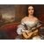 Thomas Alfred Woolnoth (Regno Unito, 1785-1857), Fanciulla che suona la chitarra
