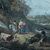 Francesco Zuccarelli (Pitigliano 1702 - Firenze 1788) - Paesaggio fluviale con pastori e armenti.