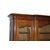 Grande libreria francese 4 porte di inizio 1900 in legno di noce