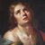 Michelangelo Merisi da Caravaggio maniera di; San Giovanni Evangelista, olio su tela