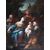 Scuola Italiana; Sacra Famiglia con Sant'Anna, XVII-XVIII secolo, olio su tela