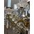LAMPADARIO IN BRONZO CON CRISTALLI META’ XIX SECOLO