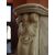 CAMINO IN MARMO BIANCO CARRARA STATUARIO SCOLPITO STILE LUIGI XV FRANCIA  cm L143xP40,5xH104