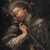 Pittore italiano (XVIII secolo) - San Giovanni Nepomuceno.