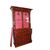 Vetrina Libreria BookCase Inglese Stile Regency di metà 1800 in mogano