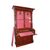 Vetrina Libreria BookCase Inglese Stile Regency di metà 1800 in mogano