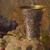 DIPINTI ANTICHI, NATURA MORTA CON FRUTTA, UVA E PESCHE, OLIO SU TELA, XIX SECOLO. (QNM659)