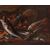 XVII secolo, seguace di Giuseppe Recco (Napoli,1634- Alicante,1695), Natura morta di pesci, calamari, ostriche e coralli sulla spiaggia