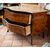 Cassettone antico Luigi XV Napoletano in legni esotici pregiati con piano in marmo. Periodo XVIII Secolo.