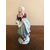 Statuina in porcellana con figura femminile .Meissen.