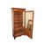 Vetrina Stile Luigi XVI in Legno di Noce di inizio 1900 con Intagli