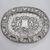 Vassoio da parata in argento sbalzato e cesellato. Argentiere Anzolo Castelli?, saggiatore Antonio Poma, Venezia, inizi XVIII secolo