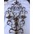Grande applique in metallo dorato cm. 95 x 60