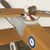 Modello di Aereo con Snoopy Aviatore Italia XXI Secolo
