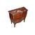 Comoncino francese con cassetti e 2 ante stile Luigi XV secolo XIX riccamente intarsiato