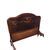 Letto Francese del 1800 Stile Luigi XV in Legno di Palissandro Riccamente Intarsiato