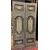 PTL700 - Antica porta laccata con pannelli dipinti, epoca '700, misure cm L 110 x H 211 x P 6