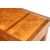 Tavolino da gioco francese di inizio 1800 stile Luigi XVI in legno di noce e mogano