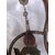 Grande applique in metallo dorato cm. 95 x 60