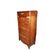 Bellissimo Secretaire Carlo X in legno di Palissandro riccamente intarsiato