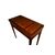 Tavolino da gioco francese di inizio 1800 stile Luigi XVI in legno di noce e mogano