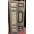 PTL700 - Antica porta laccata con pannelli dipinti, epoca '700, misure cm L 110 x H 211 x P 6