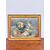 Antico dipinto ad olio, Manfredini, 1944, Trieste, natura morta, 47x38 cm