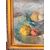 Antico dipinto ad olio, Manfredini, 1944, Trieste, natura morta, 47x38 cm