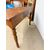 Antica console mezzaluna in castagno Luigi Filippo, metà '800, 71x106x52 cm, Umbria