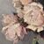QUADRI ANTICHI, ART DECO, NATURA MORTA CON FIORI DI ROSE BIANCHE, OLIO SU TELA, XX SECOLO. (QF664)
