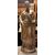 DARS673 - Statua in scagliola con figura femminile, misure cm L 35 x H 107 x P 25