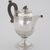 Caffettiera in argento sterling Giorgio IV, Paul Storr, Londra, 1823