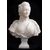 Scultura antica in marmo bianco statuario raffigurante Maria Antonietta. Francia fine XVIII secolo.