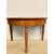 Antica console mezzaluna in castagno Luigi Filippo, metà '800, 71x106x52 cm, Umbria