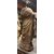 DARS673 - Statua in scagliola con figura femminile, misure cm L 35 x H 107 x P 25