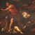 Antico dipinto religioso del XVII secolo, la strage degli innocenti